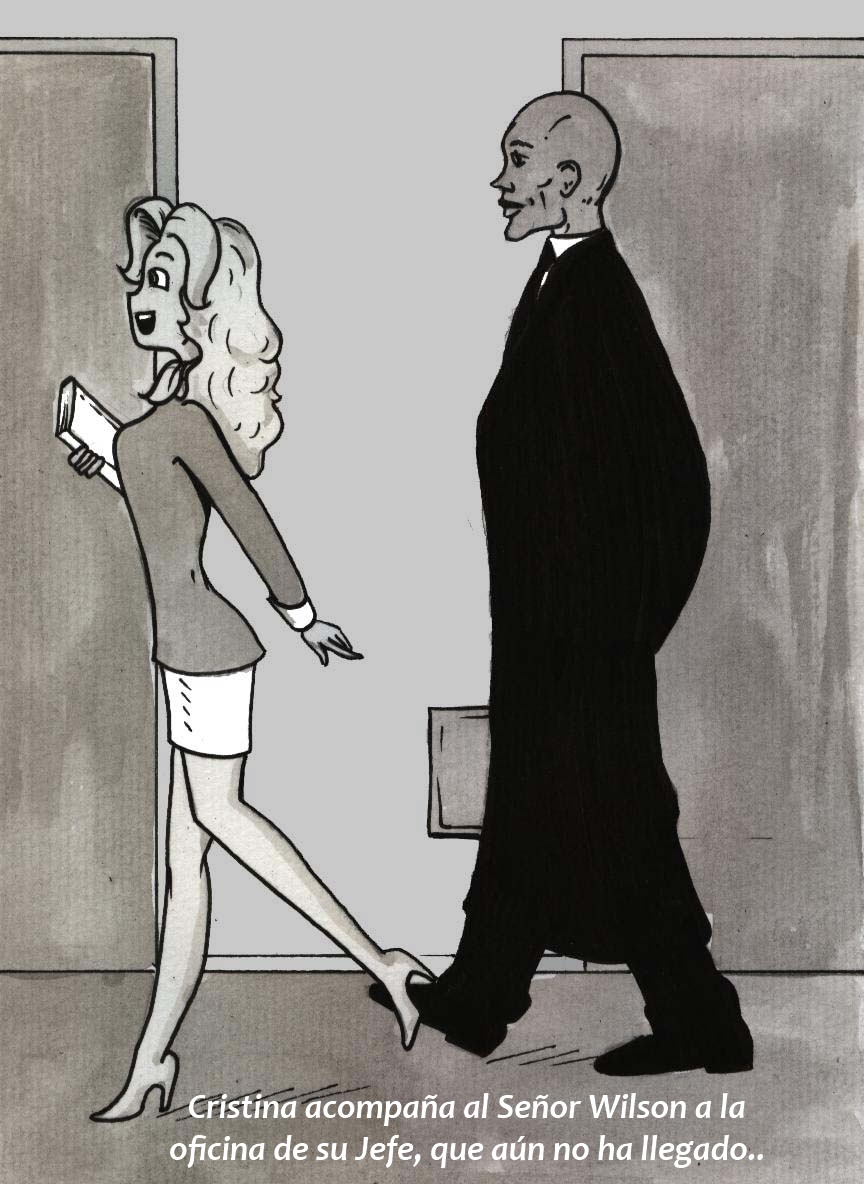CRISTINA EN LA OFICINA image number 3