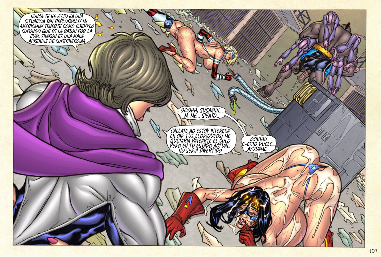 SuperHeroineComixxx - Freedom Stars: Prison Heat image number 106