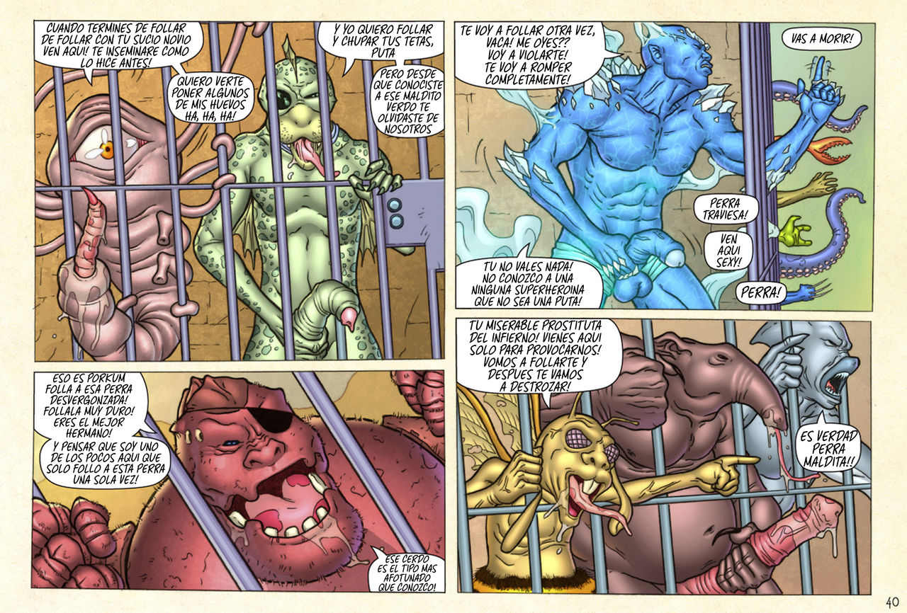 SuperHeroineComixxx - Freedom Stars: Prison Heat image number 39