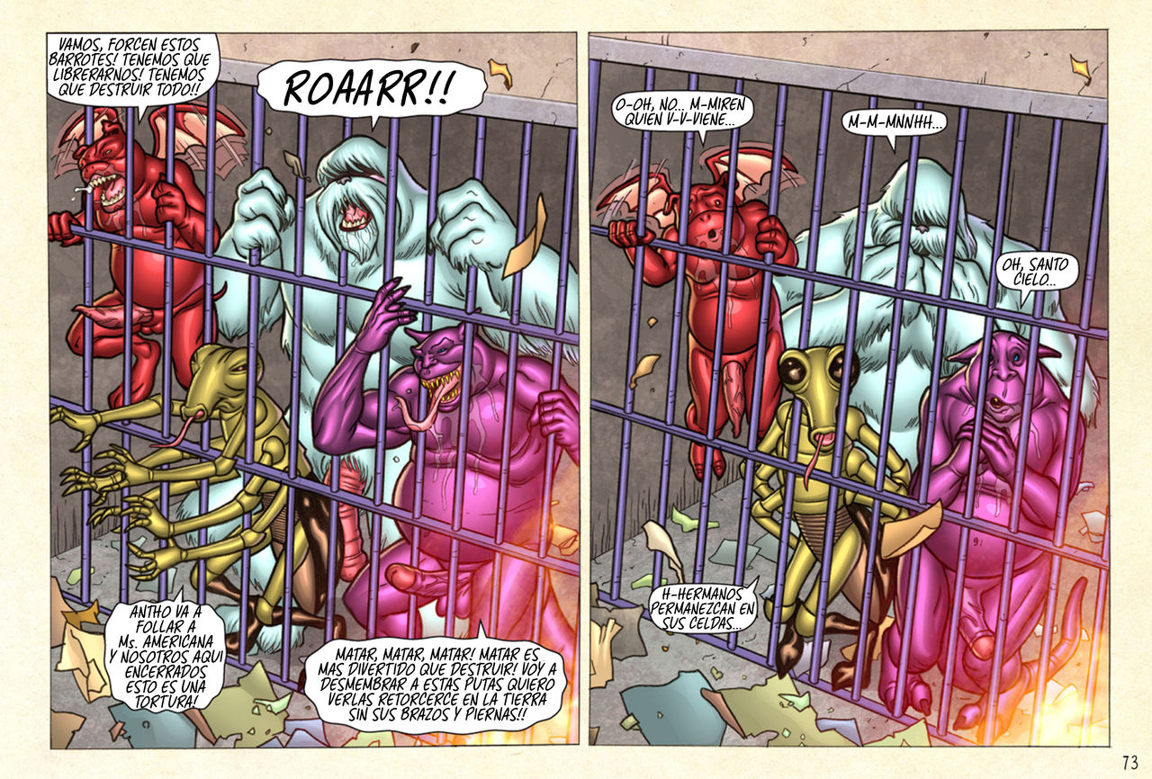 SuperHeroineComixxx - Freedom Stars: Prison Heat image number 72