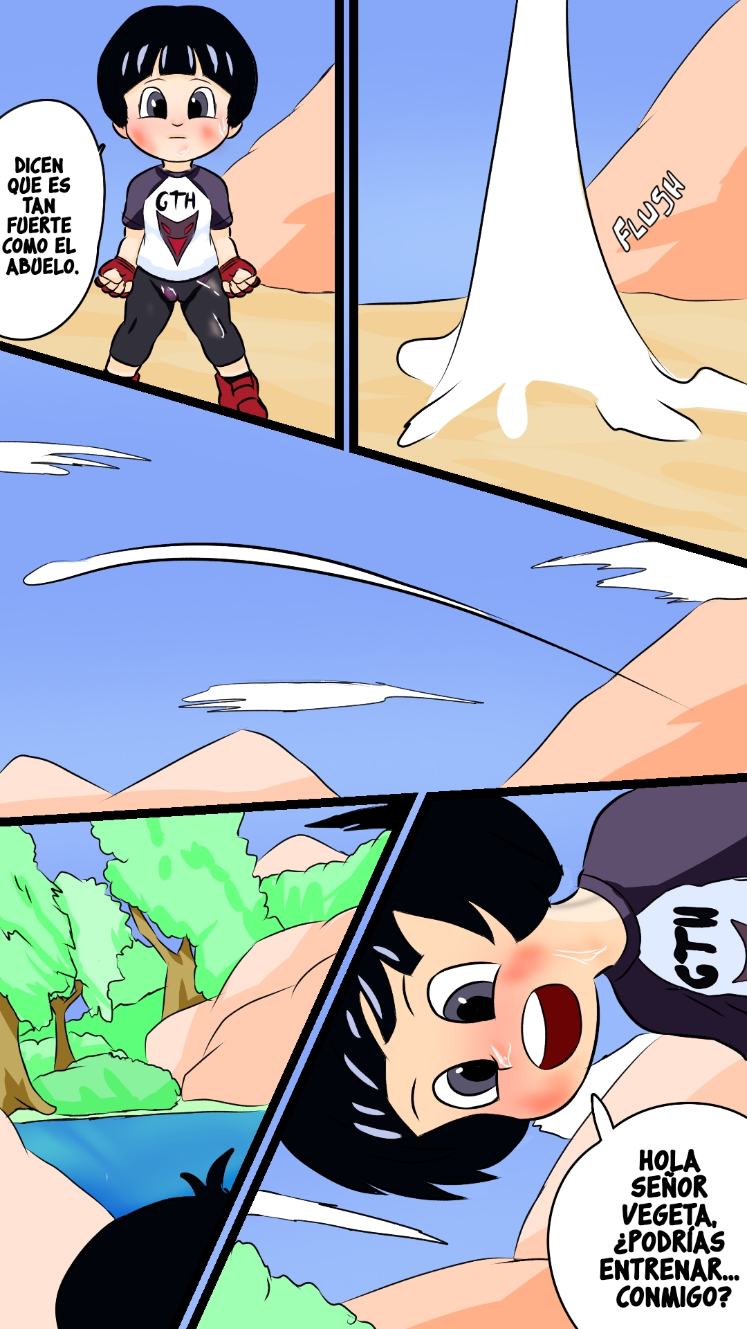 Instinto Saiyan de Pan image number 3