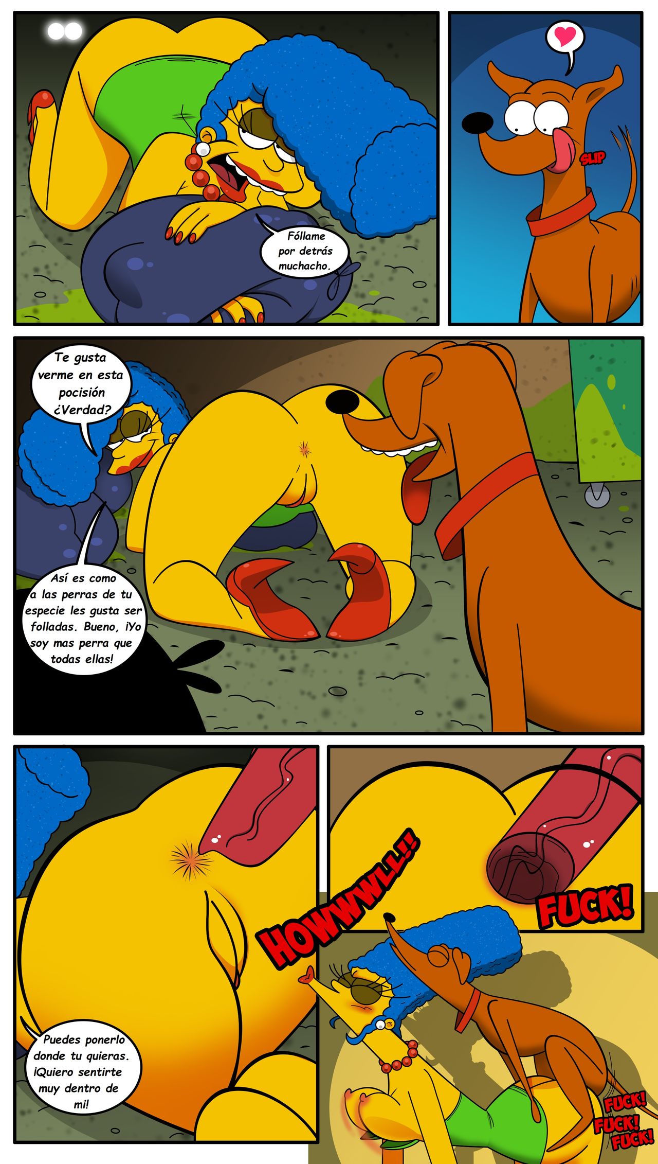 Simpsons xxx - Sólos en el callejón image number 4