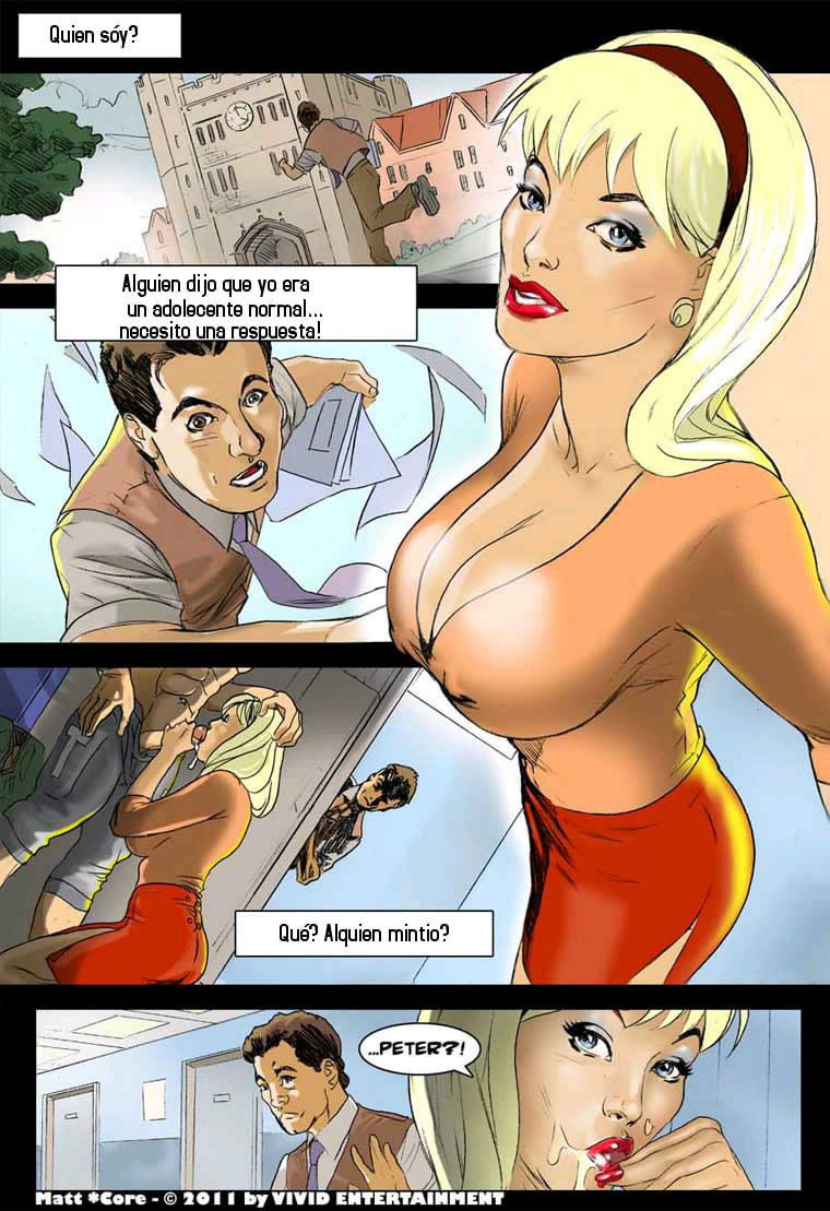 Spider-man porn parody image number 1
