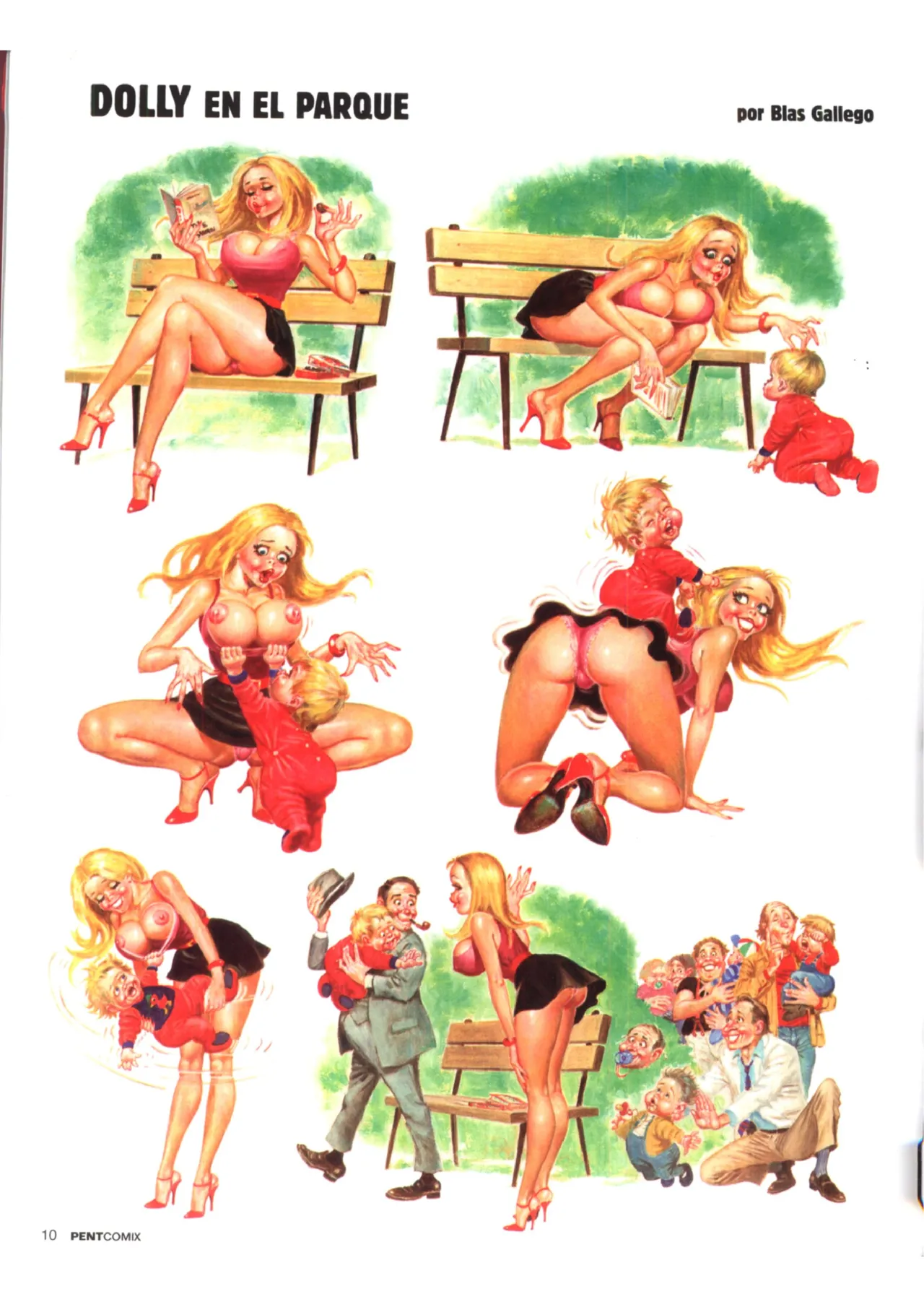 Penthouse Comix 94 image number 9
