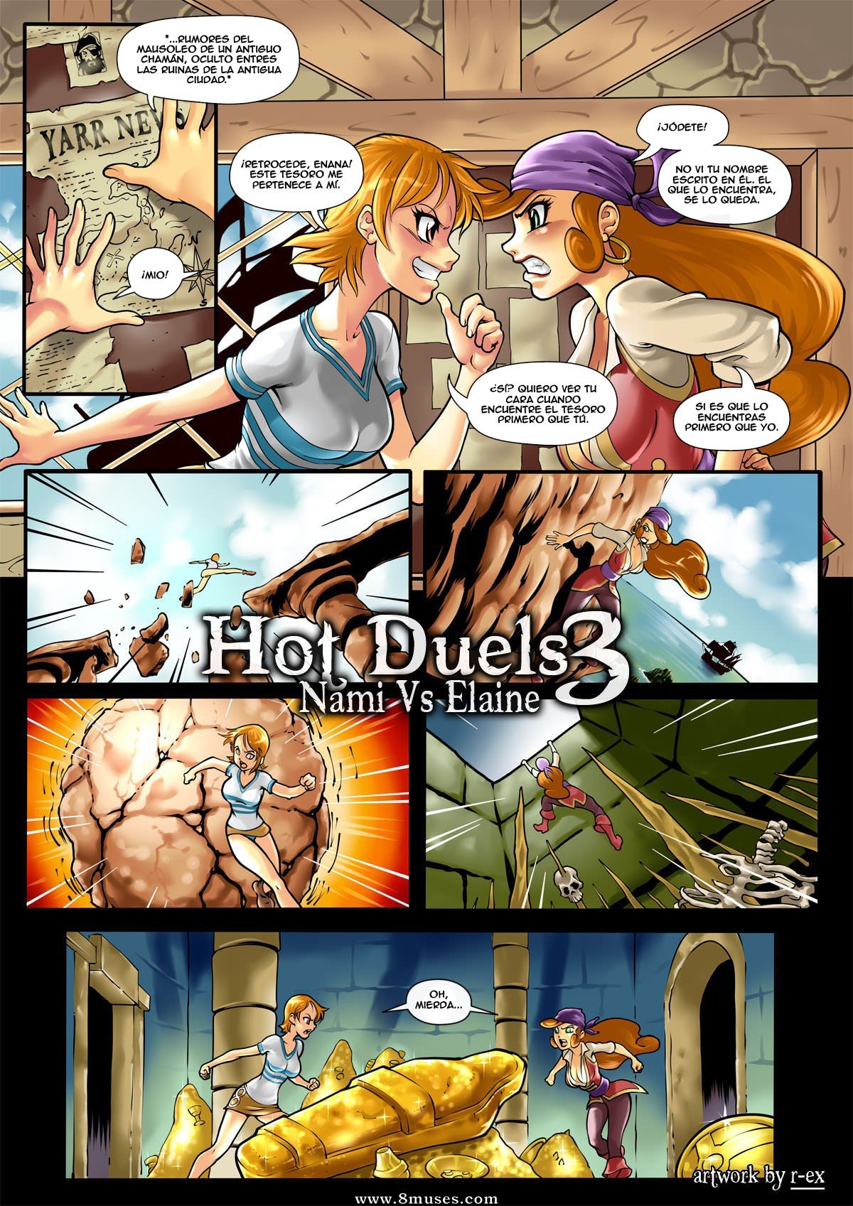 Hot Duels 3 - Nami Vs Elaine image number 1