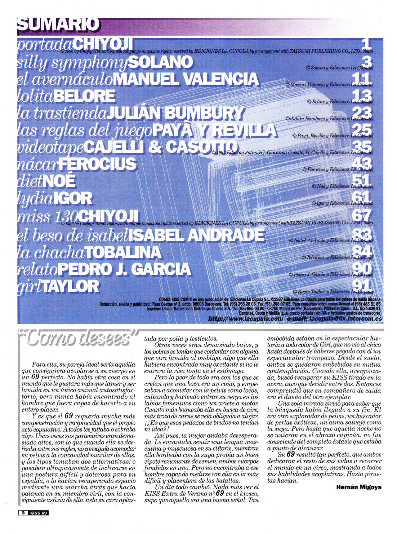 Kiss comix 069 image number 1