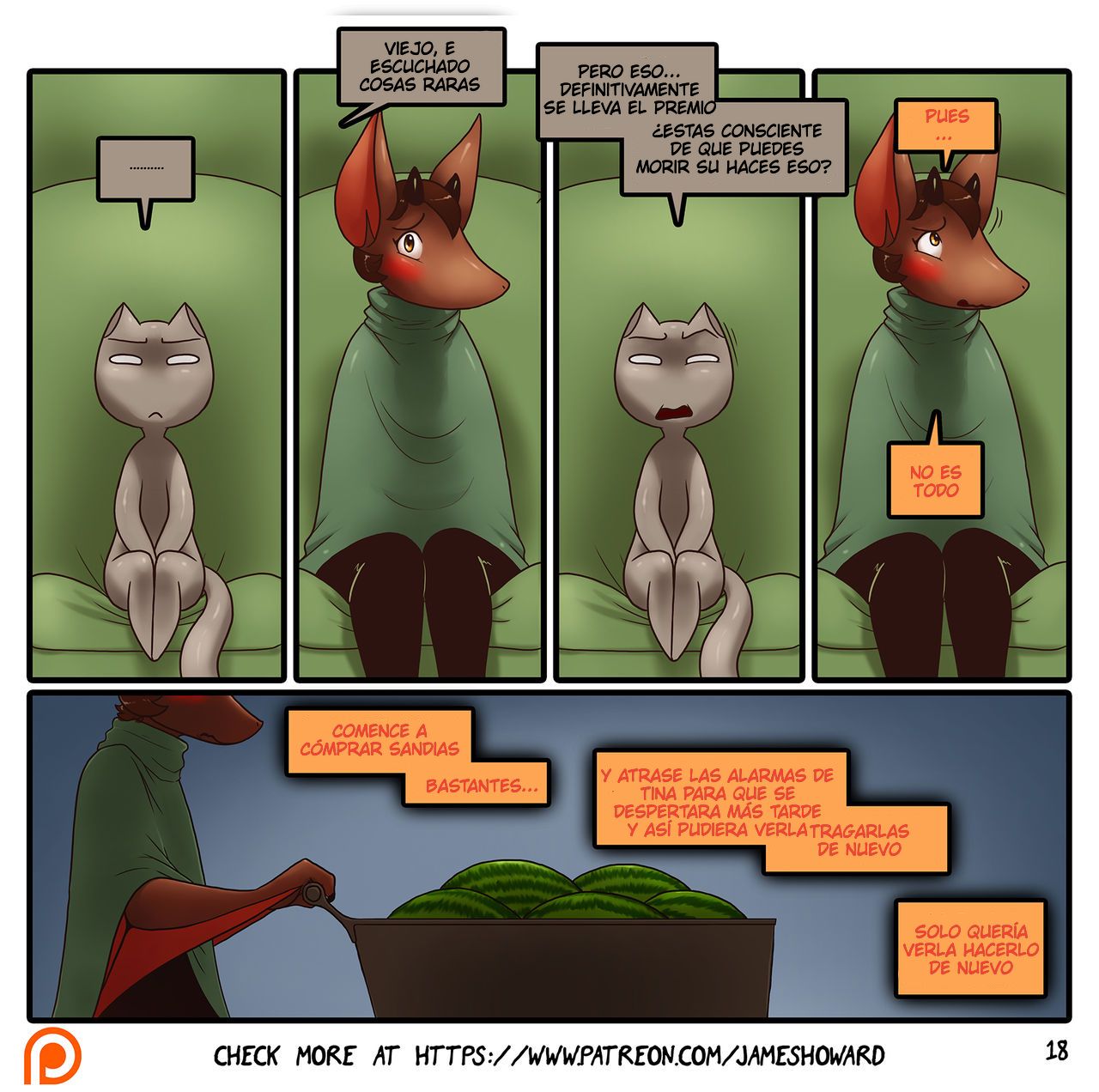 Vore Story Ch. 1 - The Watermelon image number 18