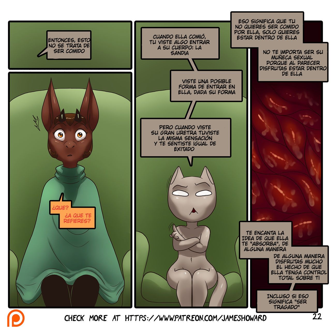 Vore Story Ch. 1 - The Watermelon image number 22