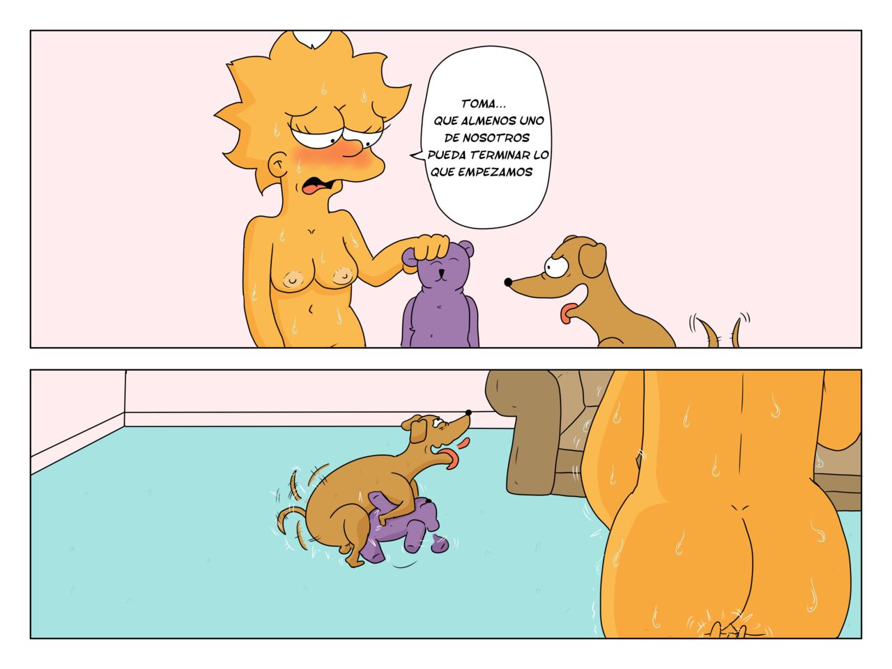 LisaMania 2024  El Video Secreto de Marge 3, El Trio de Bart, Lisa y El Perro image number 3