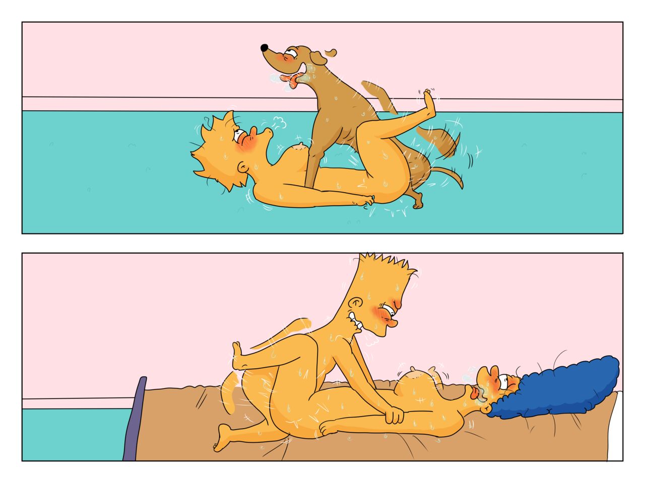 LisaMania 2024  El Video Secreto de Marge 3, El Trio de Bart, Lisa y El Perro image number 18