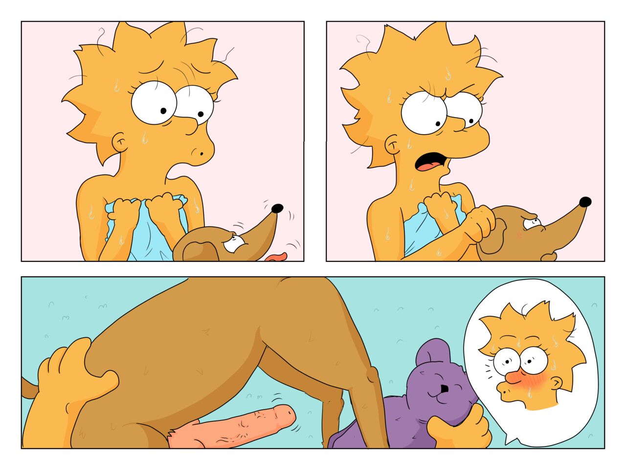 LisaMania 2024  El Video Secreto de Marge 3, El Trio de Bart, Lisa y El Perro image number 1
