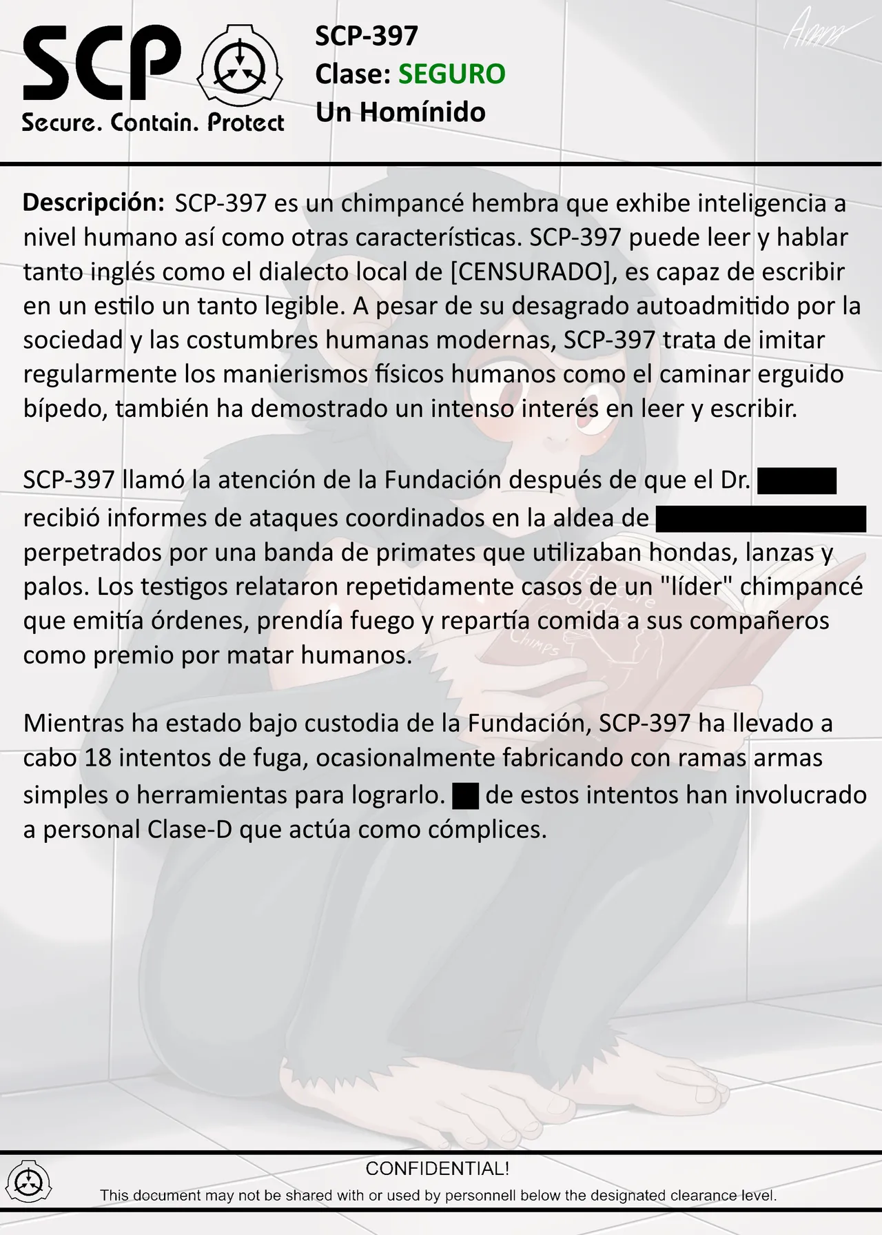 SCP-397 A Hominidae image number 2