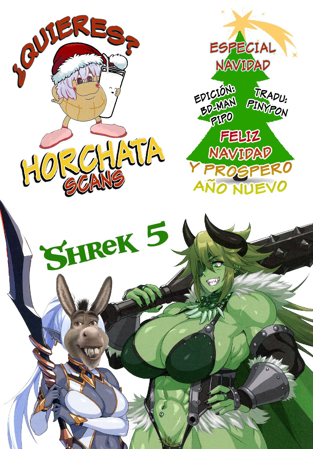 Ogresas Contra Elfas Oscuras ~ La Gesta de La Gestación - Ogre tai Dark Elf Ogre Hanshoku Dai Sakusen image number 27