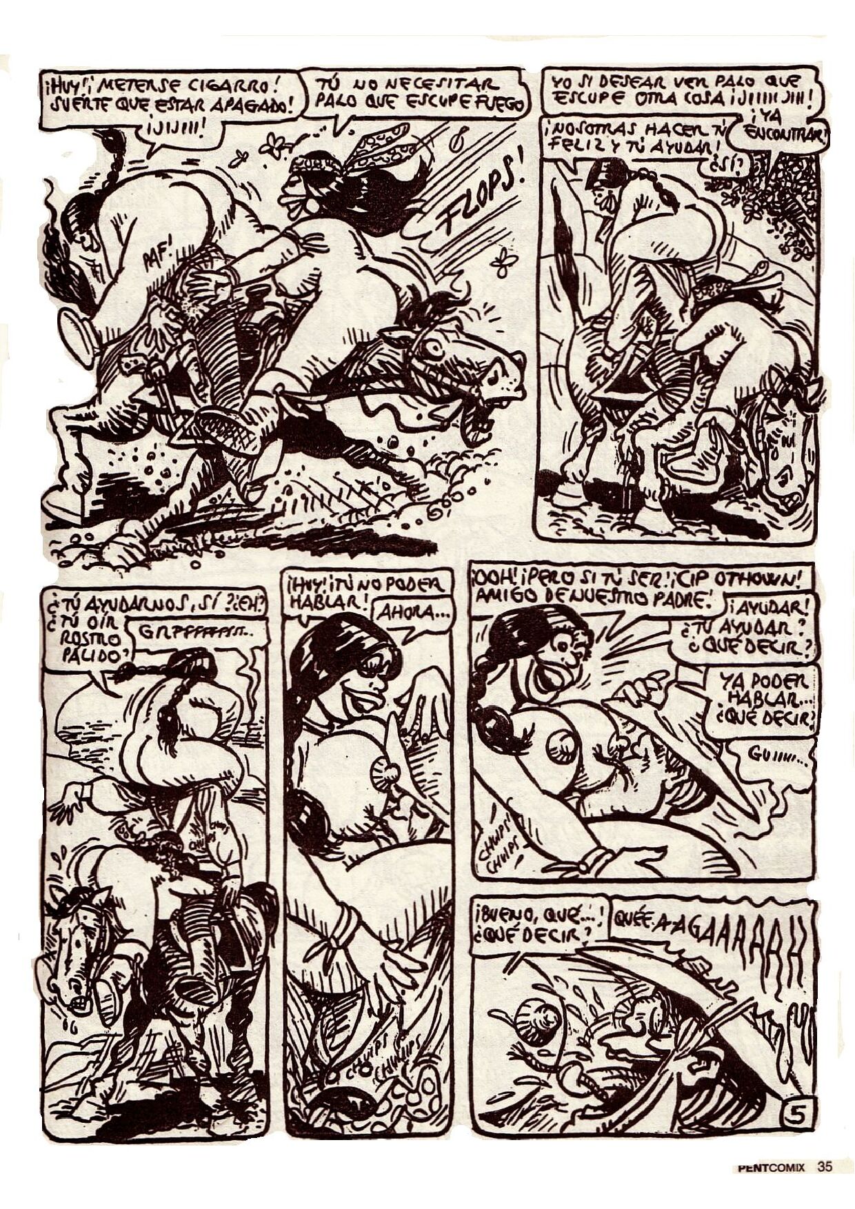Penthouse Comix 48 image number 34
