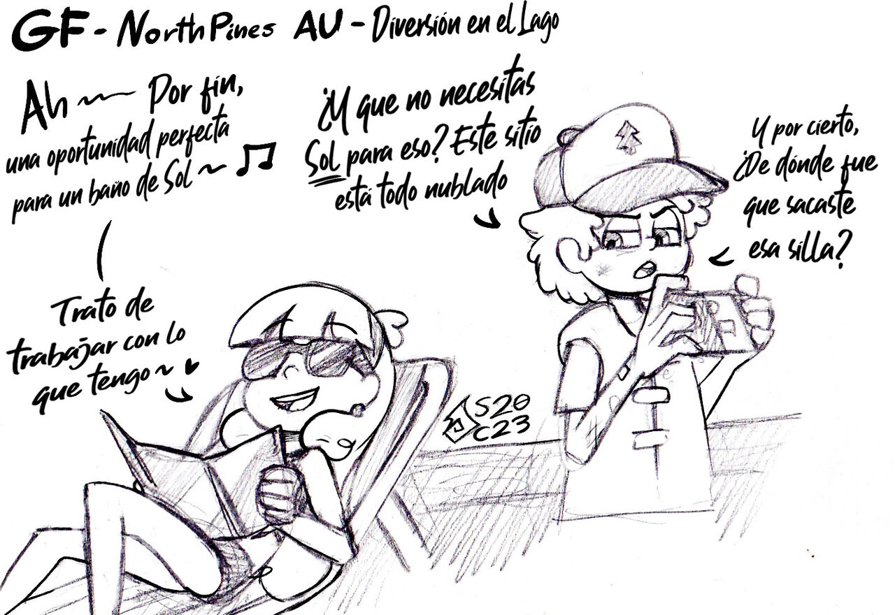 Gravity Falls: Northpines AU image number 3