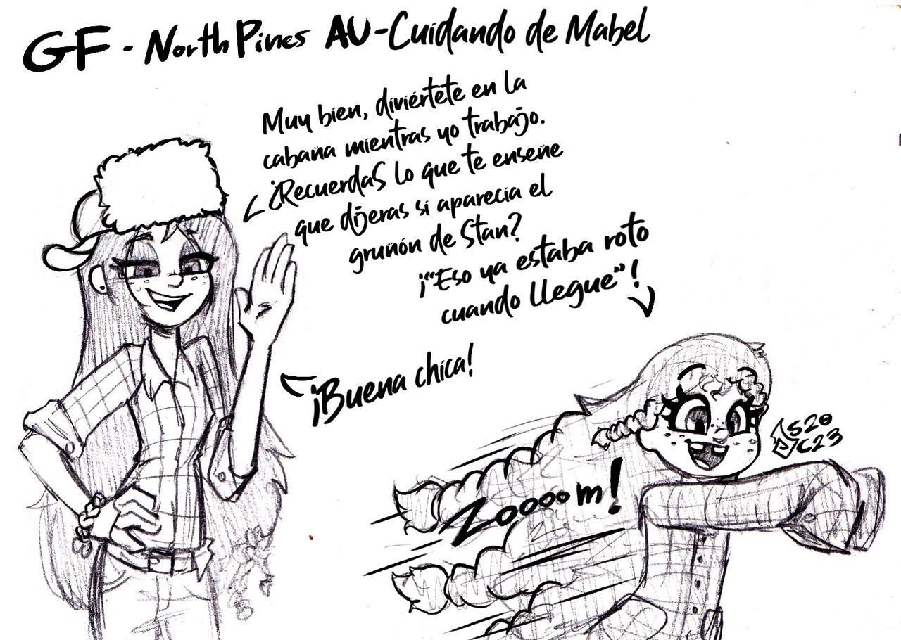 Gravity Falls: Northpines AU image number 4