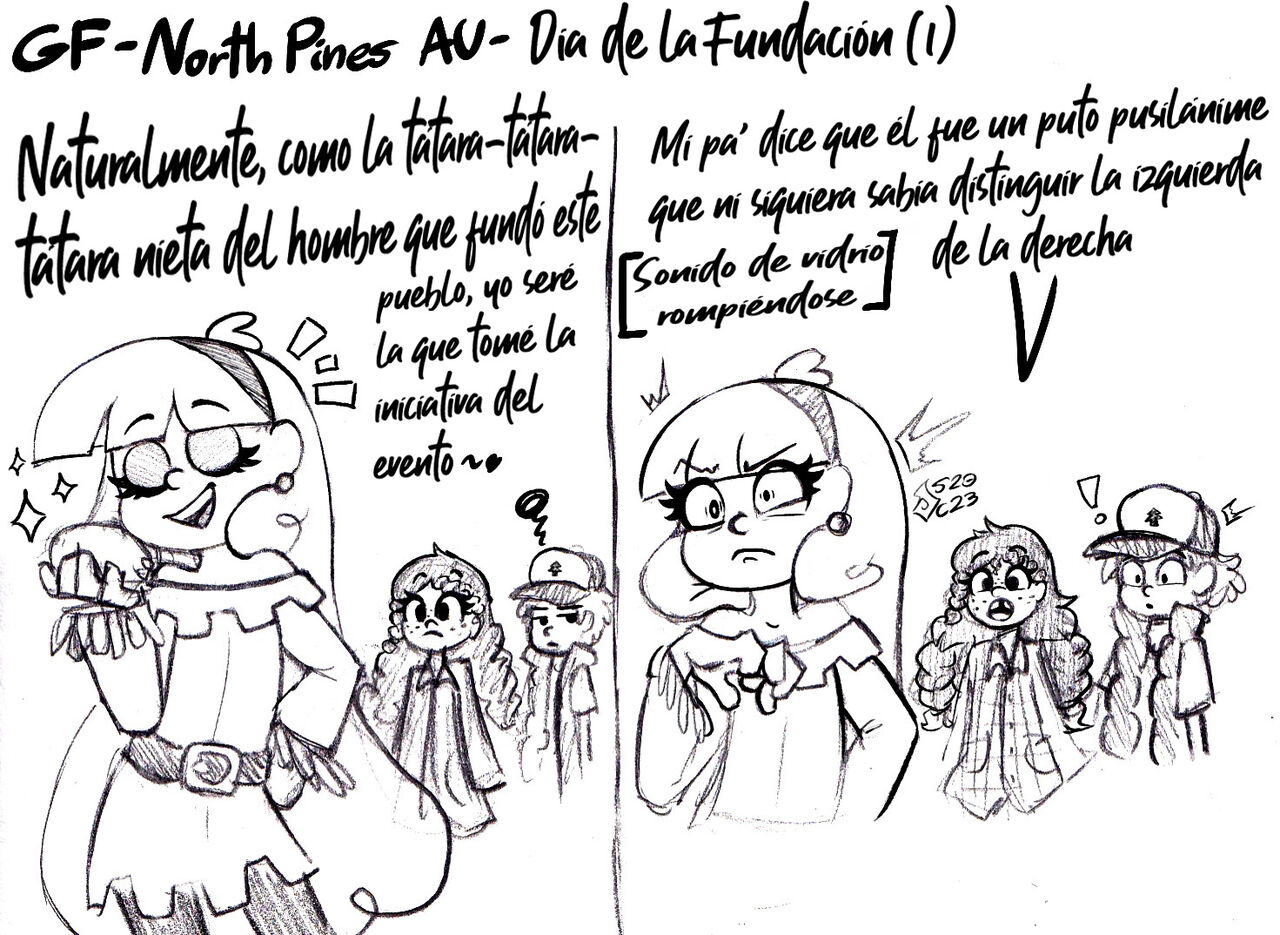 Gravity Falls: Northpines AU image number 5