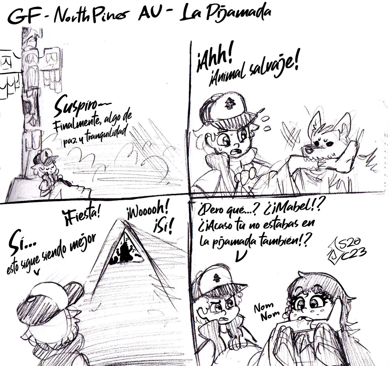 Gravity Falls: Northpines AU image number 9