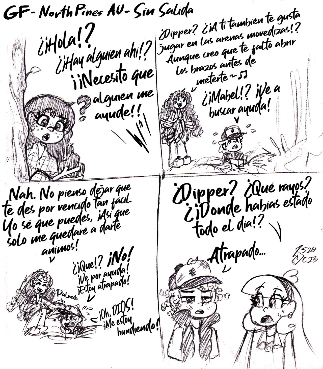 Gravity Falls: Northpines AU image number 12
