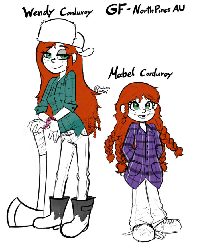 Gravity Falls: Northpines AU image number 1