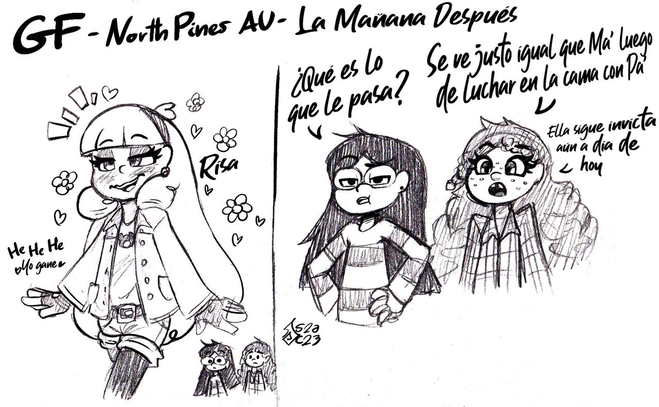 Gravity Falls: Northpines AU image number 19