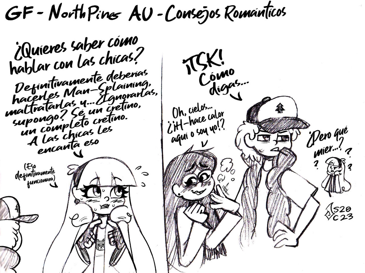 Gravity Falls: Northpines AU image number 22