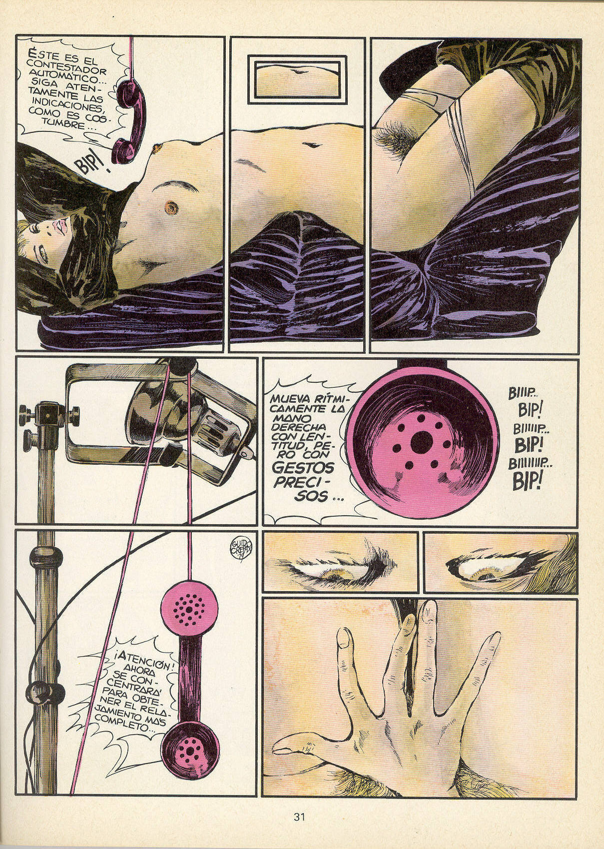 Guido Crepax - Hello, Anita! image number 29