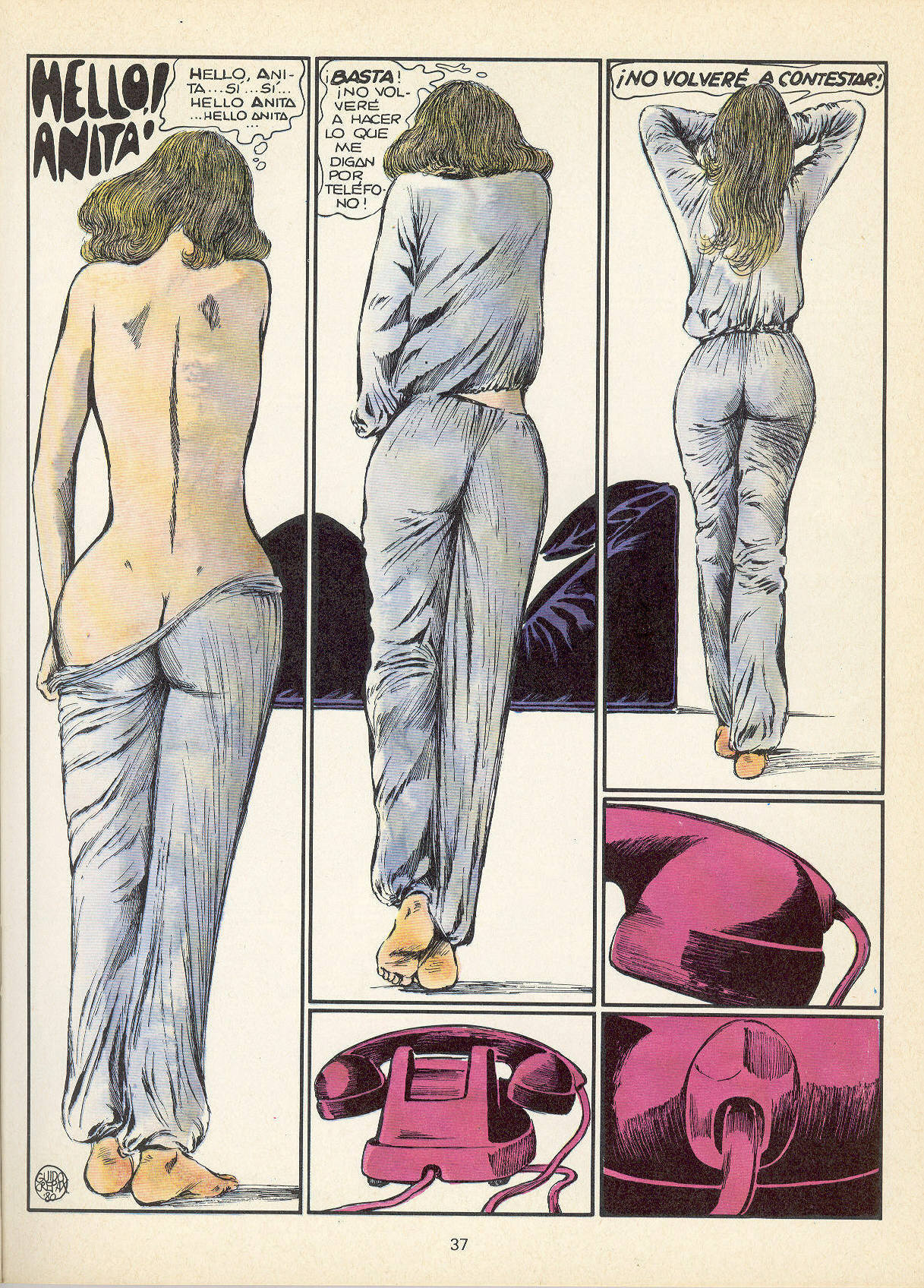 Guido Crepax - Hello, Anita! image number 35