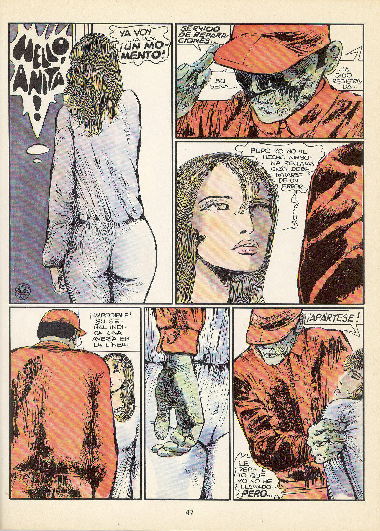 Guido Crepax - Hello, Anita! image number 45