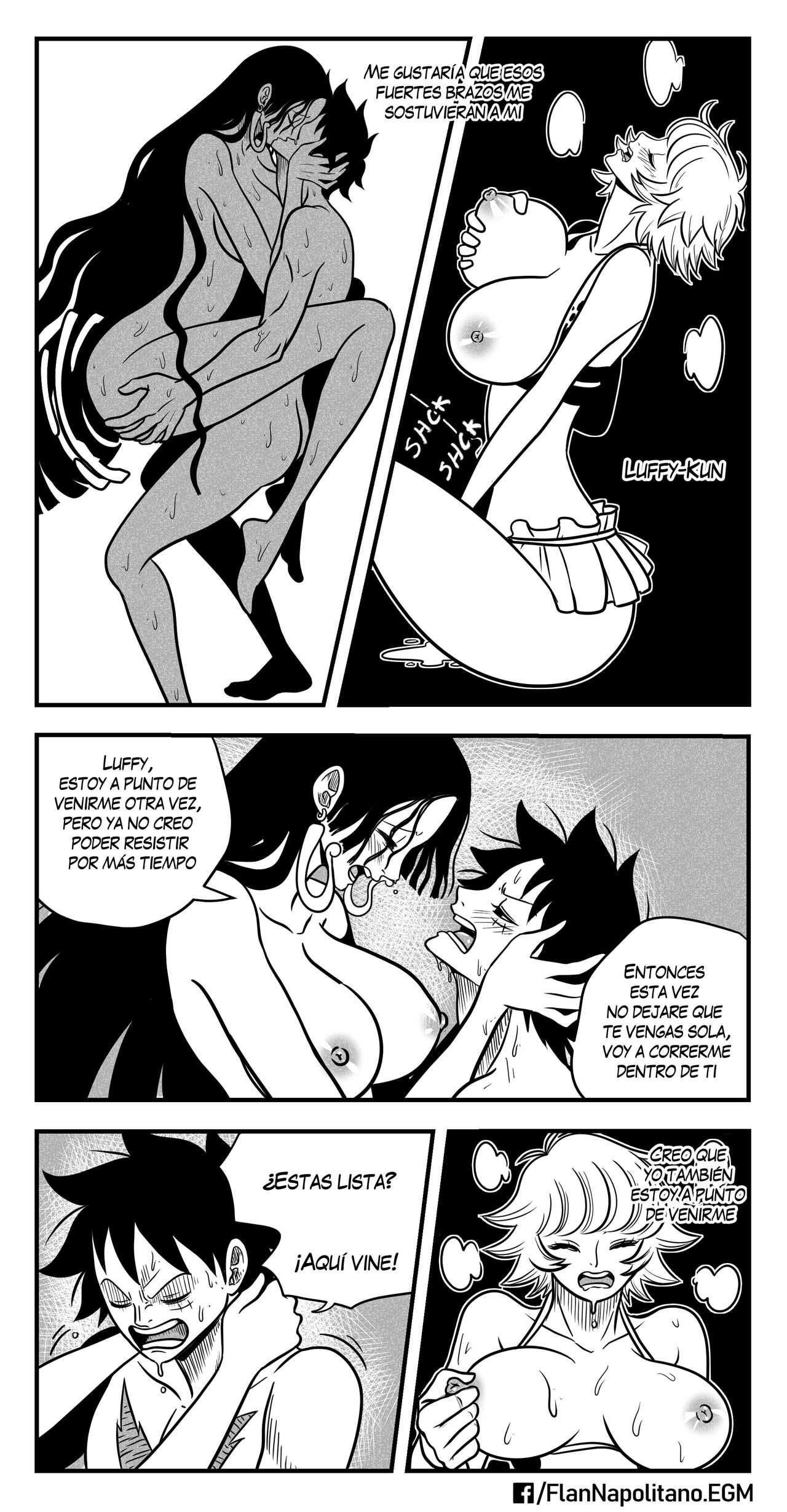 Flan Napolitano - Hancock x Luffy Parte 2 image number 28