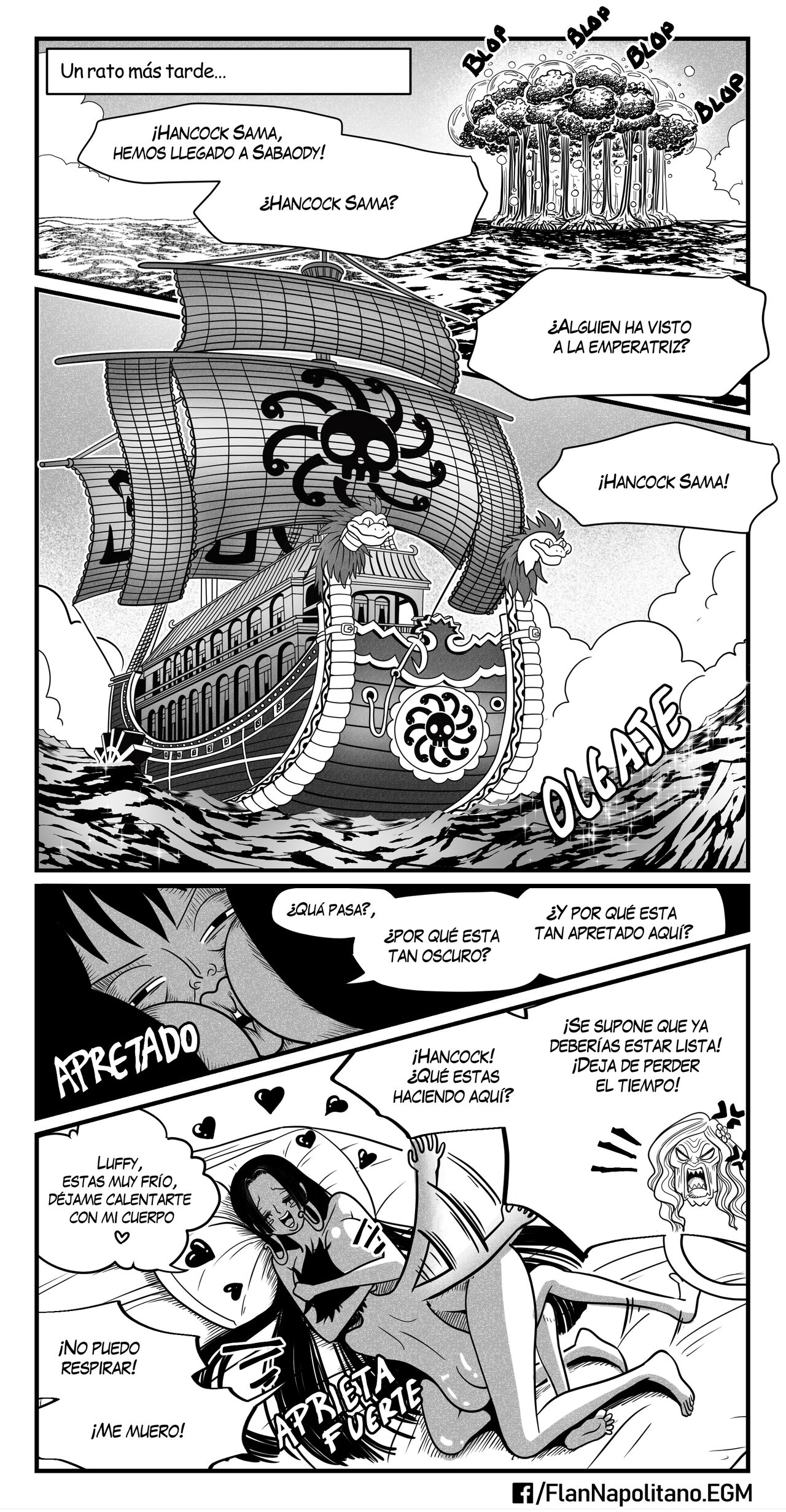 Flan Napolitano - Hancock x Luffy Parte 2 image number 44