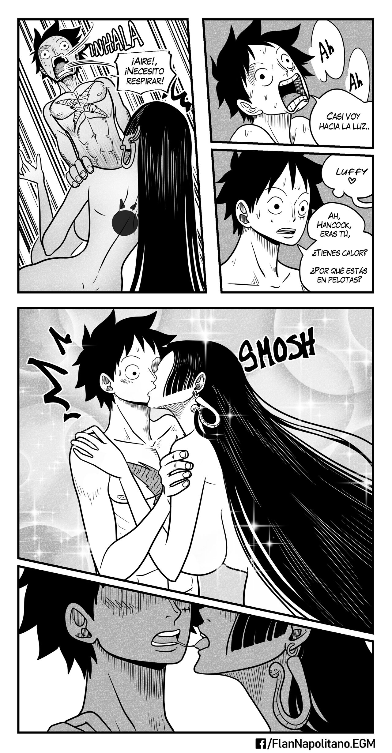 Flan Napolitano - Hancock x Luffy Parte 2 image number 45