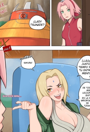 Tsunade Teaches Sakura A Hard Lesson