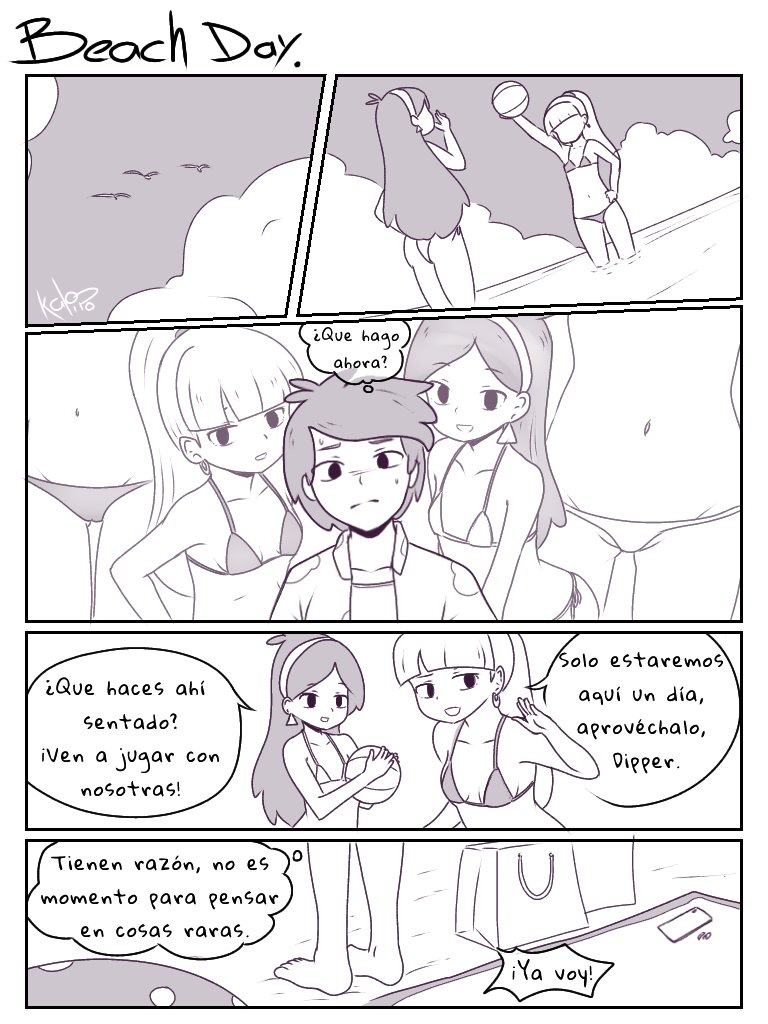 Kalipos Gravity Fall comic image number 4