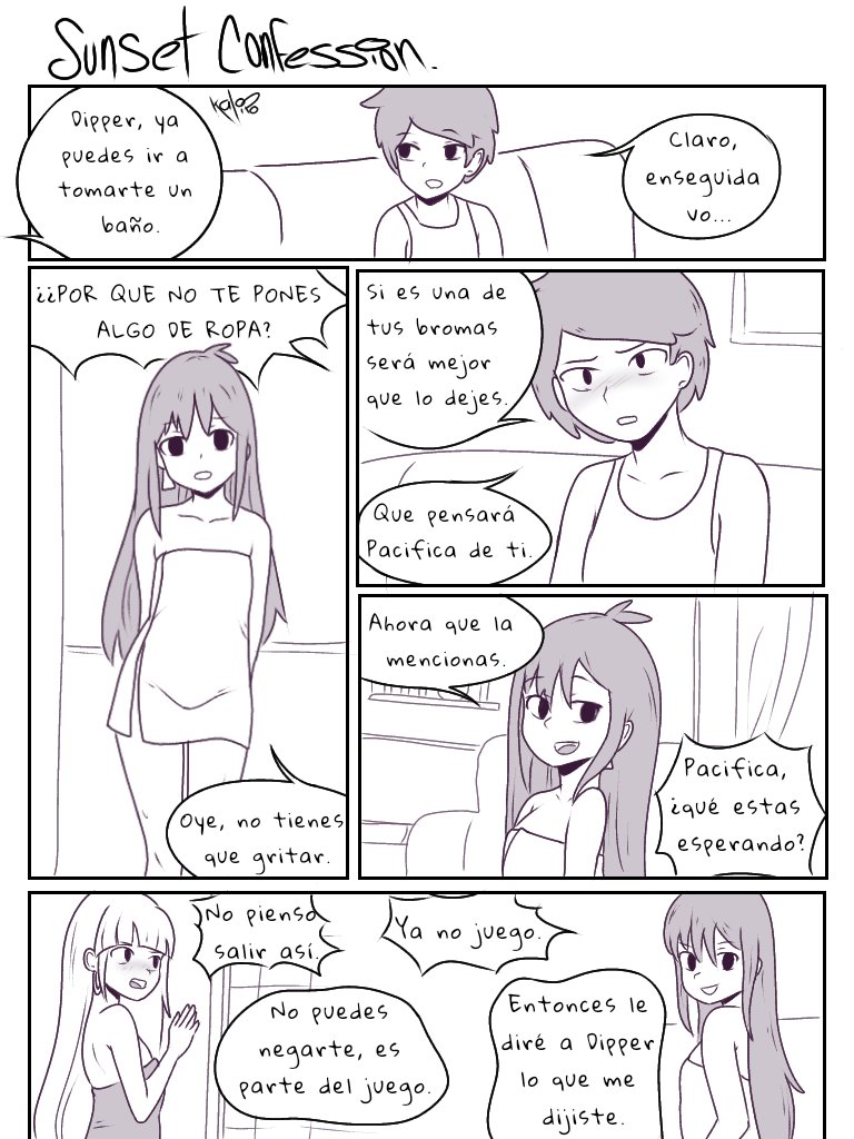 Kalipos Gravity Fall comic image number 14