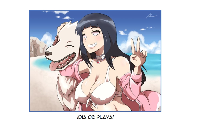 Hinata loves Akamaru image number 15