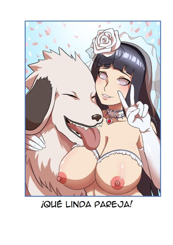 Hinata loves Akamaru image number 1