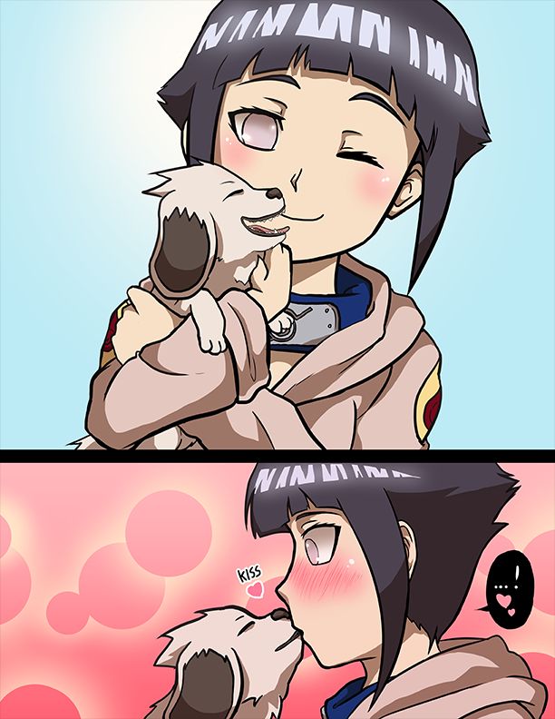 Hinata loves Akamaru image number 35