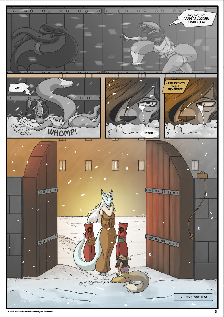 A Tale of Tails: Chapter 1 - Wanderer  Un Cuento Sobre Colas - Capítulo 1: Viajero image number 3