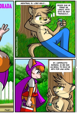 Lil Purple Riding Hood  La Preciosa Caperucita Morada