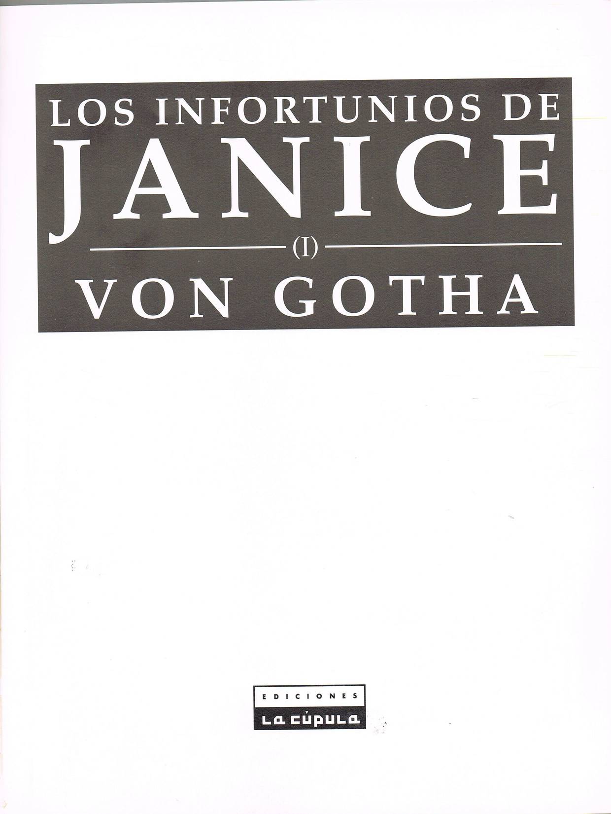 Los infortunios de Janice 1 image number 1